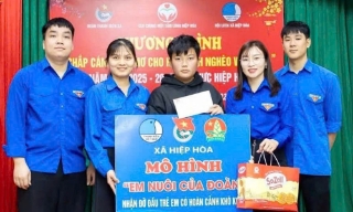 Mô hình “Em nuôi của Đoàn” lan tỏa tinh thần nhân ái