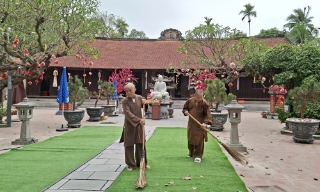 Chung tay làm đẹp di tích, giữ gìn cảnh quan