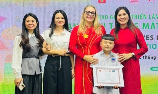 Thí sinh Bắc Ninh được trao giải Đặc biệt cuộc thi vẽ tranh “Đan Mạch trong mắt em”