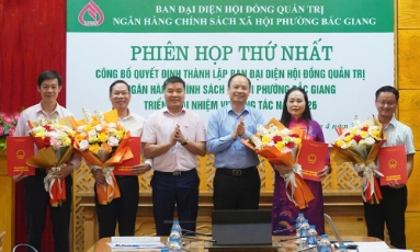  100% xã, phường thành lập ban đại diện hội đồng quản trị Ngân hàng Chính sách xã hội