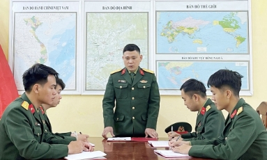  Đại úy Lương Đình Tú - gương mặt trẻ tiêu biểu Quân đoàn 12