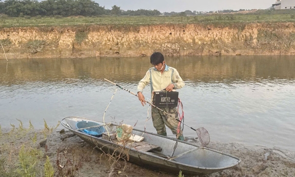Bắc Ninh: Xử lý vi phạm sử dụng kích điện khai thác thủy sản