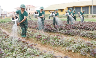 Trường bắn Quốc gia khu vực 1: Tăng gia khéo, nuôi quân giỏi