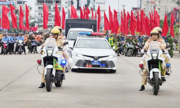 Phường Bắc Giang xử nghiêm vi phạm, xây dựng văn hóa giao thông