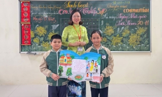 Cô giáo Nguyễn Thị Hồng: Tích cực phát huy khả năng sáng tạo của học sinh 