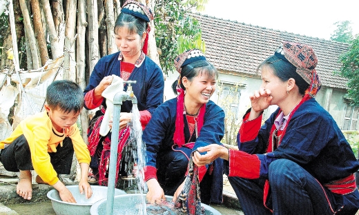 Bắc Ninh đưa nước sinh hoạt về vùng đồng bào dân tộc thiểu số
