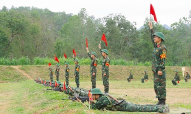  Vững vàng sau những tháng đầu quân ngũ