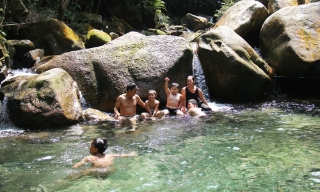 Trải nghiệm thác Ba Tia 