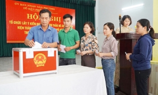 Bắc Ninh hoàn thành lấy ý kiến Nhân dân về Đề án sắp xếp thôn, tổ dân phố
