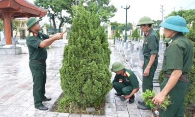  Phường Tiền Phong: Ra mắt mô hình Hội Cựu chiến binh tự quản, chăm sóc nghĩa trang liệt sĩ