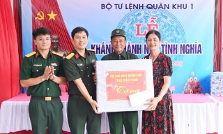 Lực lượng vũ trang tỉnh Bắc Ninh: Tri ân người có công bằng việc làm thiết thực