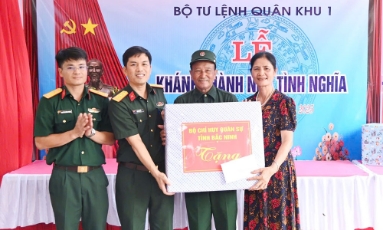  Lực lượng vũ trang tỉnh Bắc Ninh: Tri ân người có công bằng việc làm thiết thực