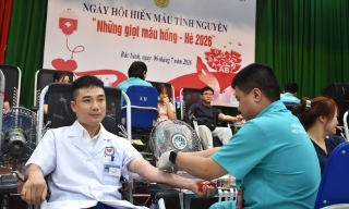 Anh Đặng Văn Tú: “Mỗi giọt máu cho đi, thêm một cơ hội sống  cho người bệnh”