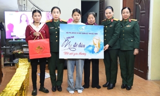 Hiệu quả mô hình “Mẹ đỡ đầu” trong lực lượng vũ trang tỉnh Bắc Ninh
