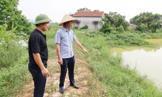 Gia cố bờ bao, lồng bè, giảm thiệt hại thủy sản do mưa bão