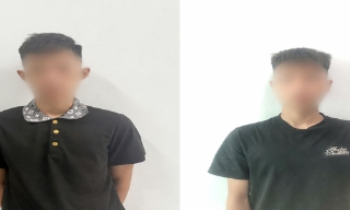 Bắt nhóm thanh, thiếu niên dùng hung khí cướp xe máy tại phường Nếnh