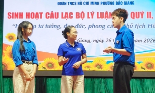 Câu lạc bộ lý luận trẻ: Giúp thanh niên trang bị kỹ năng, rèn bản lĩnh 