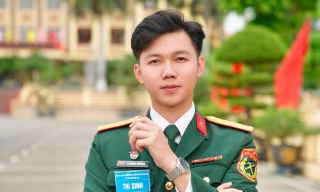 Trung úy Lê Quang Trường: Cán bộ trẻ năng động, sáng tạo, trách nhiệm