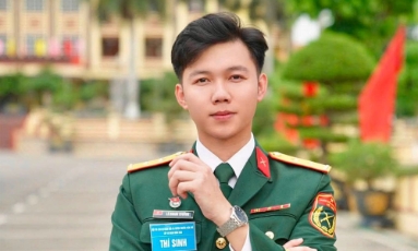  Trung úy Lê Quang Trường: Cán bộ trẻ năng động, sáng tạo, trách nhiệm