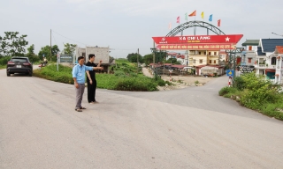 Kiên cố dốc đê tả Đuống, tăng khả năng ứng phó thiên tai