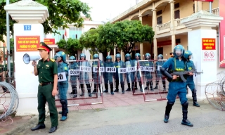 Lực lượng dân quân cơ động: Rèn bản lĩnh, sẵn sàng ứng phó mọi tình huống