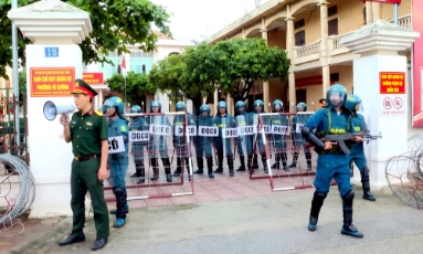  Lực lượng dân quân cơ động: Rèn bản lĩnh, sẵn sàng ứng phó mọi tình huống