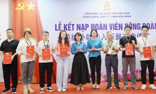 Bắc Ninh: Phấn đấu kết nạp thêm 200 nghìn đoàn viên công đoàn