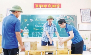Để học sinh vùng dự án sân bay Gia Bình yên tâm đến trường