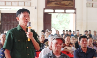 Đối thoại, gỡ vướng mắc trong giải phóng mặt bằng Khu công nghiệp Xuân Cẩm - Hương Lâm 