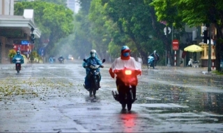 Thời tiết Bắc Ninh đêm mùng 8, ngày 9/9: Có mưa rào và dông rải rác