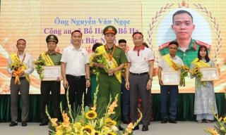 Đại úy công an 50 lần hiến máu cứu người