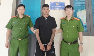 Công an xã Nghĩa Phương bắt giữ đối tượng 2 lần cướp giật tài sản của cụ ông