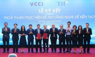 VCCI và Tập đoàn TH hợp tác triển khai Đề án "Lắng nghe để Kiến tạo" 