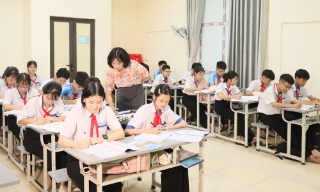 Tiếng trống trường ở vùng dự án Sân bay Gia Bình