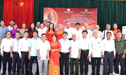 Tọa đàm về công tác bảo tồn di tích thời đại Hùng Vương tại Bắc Ninh 