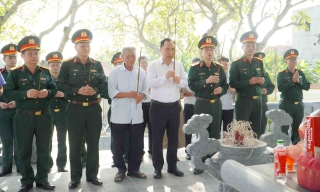 Bàn giao công trình tu bổ, tôn tạo Nghĩa trang Liệt sĩ Triều Tiên tại Bắc Ninh