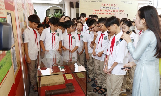 Giáo dục truyền thống hiếu học, khoa bảng cho học sinh