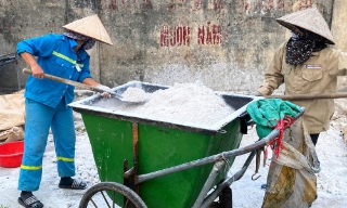 Tổng diện tích được vệ sinh, khử trùng, tiêu độc đạt hơn 48 triệu m²