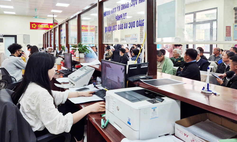 Tập trung cao giải quyết thủ tục hành chính về đất đai