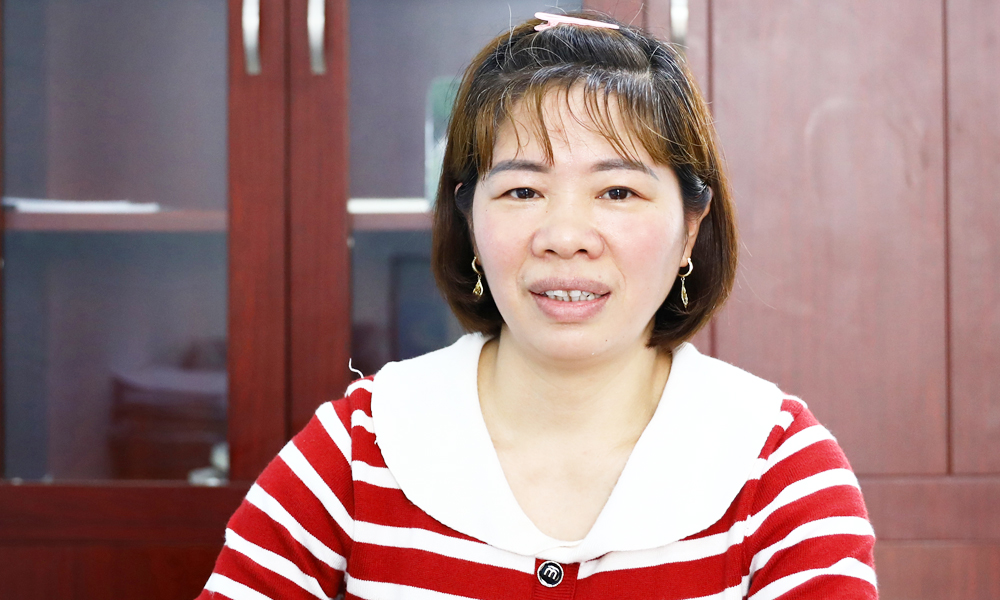 Đảng viên Nguyễn Thị Thương: Tâm huyết xây dựng quê hương