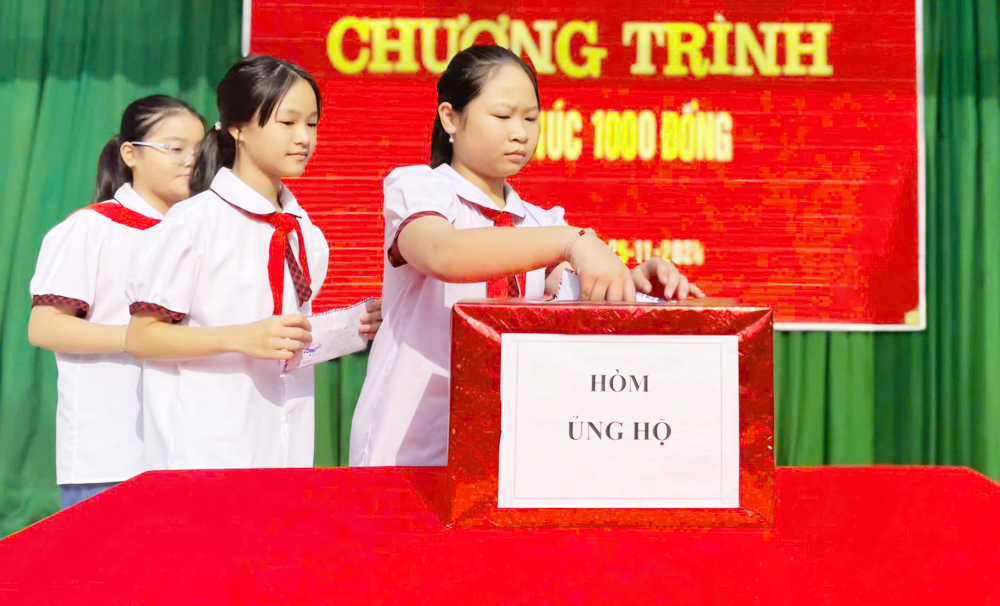 Thiếu nhi Bắc Giang thi đua làm theo lời Bác