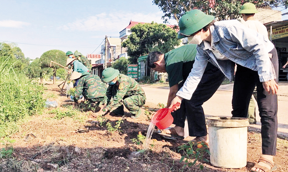 Mô hình Làng Quân - Dân: Lan tỏa những cách làm hay