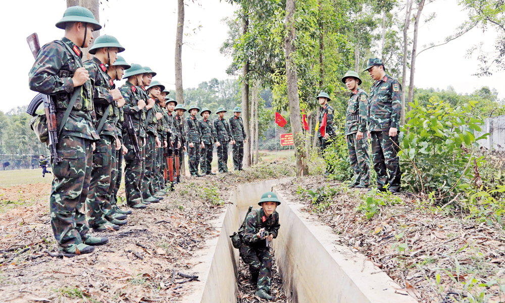  Lực lượng vũ trang tỉnh: Thi đua huấn luyện giỏi, rèn nghiêm