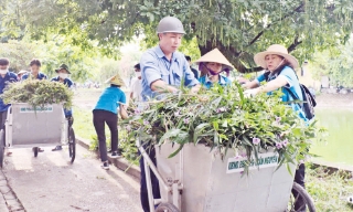 Nếp sống đẹp, môi trường xanh