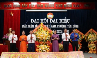 Khơi dậy sức mạnh đại đoàn kết, xây dựng phường Yên Dũng văn minh, hiện đại