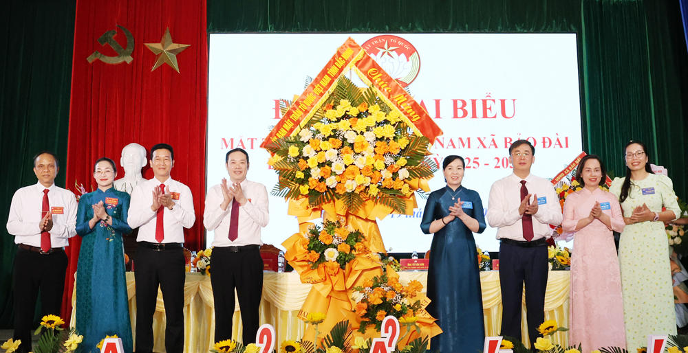 Xã Bảo Đài phát huy vai trò nòng cốt của Mặt trận Tổ quốc trong tập hợp, xây dựng khối đại đoàn kết toàn dân tộc