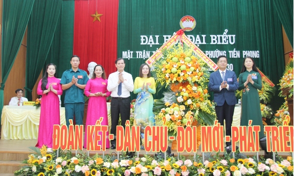 Đại hội MTTQ phường Tiền Phong: Chung sức xây dựng khối đại đoàn kết toàn dân vững mạnh