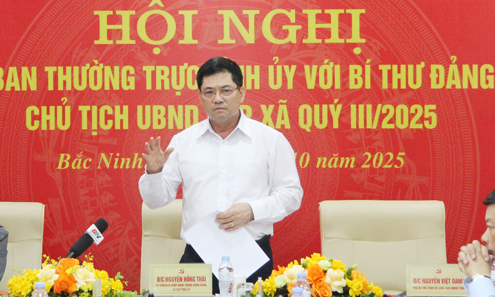  Bí thư Tỉnh ủy Nguyễn Hồng Thái chỉ đạo: Tập trung tháo gỡ khó khăn, phấn đấu hoàn thành các mục tiêu phát triển kinh tế - xã hội năm 2025