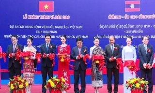 Việt Nam viện trợ hơn 500 tỷ đồng xây dựng Bệnh viện Hữu nghị tỉnh Hủa Phăn (Lào)