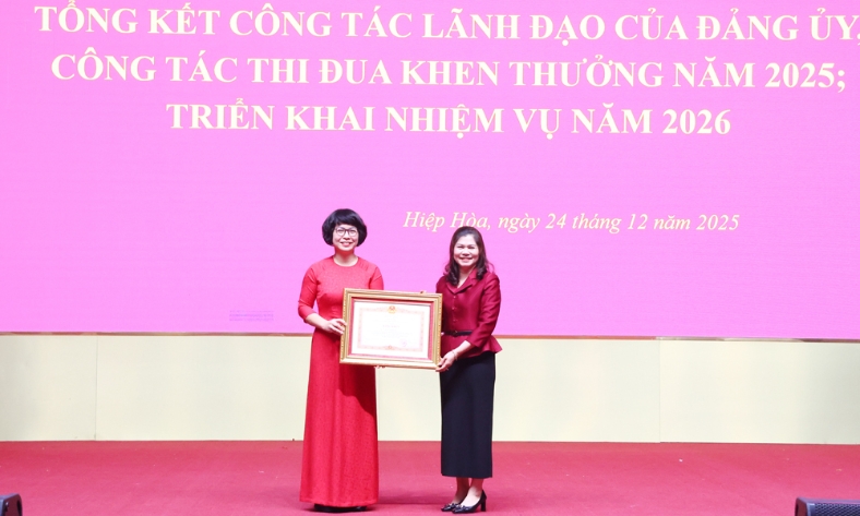  Xã Hiệp Hòa khen thưởng nhiều tập thể, cá nhân tiêu biểu 